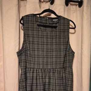 Disturbia Plaid Midi Dress